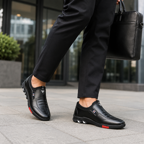 MAVOREX™ - MĘSKIE ELEGANCKIE BUTY Z ANTYPOŚLIZGOWĄ PODESZWĄ